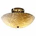 PNA-9690-35-WAVE-DBRZ-LED2-2000 - Justice Design - 14 Round Bowl Semi-Flush Wave Shade Impression Dark BronzeRound Bowl - Porcelina