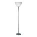 D8-4034 - ZANEEN design - Willy - One Light Portable Metallic Gray Finish with White/Black Blown Glass - Willy