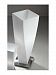 D8-4027 - ZANEEN design - SPYRA TABLE LAMP Nickel, White Glass, Blown Matte. - Spyra