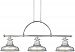 ER353IS - Quoizel Lighting - Emery - Three Light Island Chandelier Imperial Silver Finish - Emery