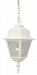 Z171-TW - Craftmade Lighting - Coach Lights - One Light Pendant White Finish with Clear Beveled Glass - Coach Lights