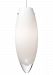 PF397OPSC18T - LBL Lighting - Icicle II - One Light Line-Voltage Pendant SN: Satin Nickel Finish Opal Glass - Icicle II