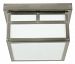 Z1843-SS - Craftmade Lighting - Mission - One Light Outdoor Flush Mount Stainless Steel Finish With Frost Glass - MISSION