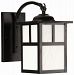 Z1844-SS - Craftmade Lighting - Mission - One Light Outdoor Small Wall Lantern Frost Glass - MISSION