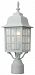 Z275-TW - Craftmade Lighting - Grid Cage - One Outdoor Medium Post Light Matte White Finish - Grid Cage