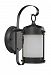 60/3946 - Nuvo Lighting - One Light Piper Outdoor Wall Sconce Textured Black Finish with Clear Seed Shade -