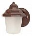 60/640 - Nuvo Lighting - One Light Wall Sconce Old Bronze Finish with Satin Frosted Shade -