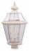 2364-15 - Livex Lighting - Georgetown - Three Light Outdoor Wall Lantern Fossil Stone Finish with Clear Beveled Glass - Georgetown