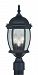7538-04 - Livex Lighting - Kingston - Three Light Exterior Lantern Black Finish with Clear Beveled Glass - Kingston
