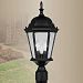 7563-04 - Livex Lighting - Hamilton - Three Light Exterior Lantern Black Finish with Clear Beveled Glass - Hamilton