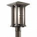49162OZ - Kichler Lighting - Portman - One Light Outdoor Post Mount Olde Bronze Finish with Etched Seedy Glass - Portman
