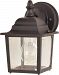 1025EB - Maxim Lighting - Builder Cast - One Light Outdoor Wall Mount Empire Bronze Finish with Clear Glass - Builder Cast