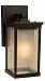 Z3704-OBO-NRG - Craftmade Lighting - Riviera - One Light Outdoor Small Wall Mount Oiled Bronze Finish with Clear Seeded/Frosted Amber Glass - Riviera