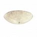 CLD-9672-35-DBRZ-LED-5000 - Justice Design - 24 Semi-Flush Bowl Dark Bronze FinishRound Bowl - Clouds