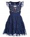 Epic Threads Little Girls Embroidered Dot Mesh Dress, Created for Macy's