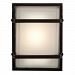 20335MG-BRZ/RFR - Access Lighting - Neptune-- One Light Wall Fixture Bronze Finish with Ribbed Frosted Glass - Neptune