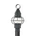 COR9010K - Quoizel Lighting - Cooper - One Light Outdoor Post Lantern Mystic Black Finish - Cooper