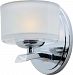 19051FTPC - Maxim Lighting - Elle - One Light Bath Vanity Polished Chrome Finish with Frosted Glass - Elle