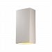 CER-1170-HMCP - Justice Design - Ambiance - One Light Large Rectangle Wall Sconce with Closed Top Hammered Copper Finish (Textured Faux)Textured Faux - Ambiance