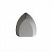 CER-5850W-HMPW - Justice Design - Ambiance - One Downlight Large ADA Ambis Wall Sconce Hammered Pewter Finish (Textured Faux)Textured Faux - Ambiance