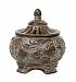 87-1354 - Sterling Industries - Fortress - Decorative Lidded Bowl Dark Accent Finish - Fortress