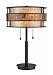 MC842TRC - Quoizel Lighting - Laguna - Two Light Table Lamp Renaissance Copper Finish with Mica and Tile Shade - Laguna