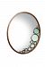 165A02HO - Varaluz Lighting - Fascination - Oval Mirror Hammered Ore Finish w/ Recycled Clear Glass - Fascination