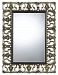 WA-2167MIR - Cal Lighting - Ormond - 48 Inch Rectangular Mirror Dark Bronze/Silver Finish with Beveled Glass - Ormond