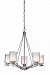 AC1135PN - Artcraft Lighting - Andover - Five Light Chandelier Polished Nickel Finish with Clear Jewel/Frosted White Glass - Andover