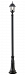 522PHM-518P-BK - Z-Lite - Wakefield - Outdoor Post Light Black Finish with Clear Beveled Glass Shade - Wakefield