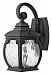 1946MB - Hinkley Lighting - Forum - One Light Small Outdoor Wall Mount Museum Black Finish with Seedy Water Glass - Forum