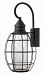 2258BK - Hinkley Lighting - New Castle - One Light X-Large Tall Outdoor Wall Mount Black Finish with Clear Seedy Glass - New Castle