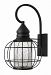 2255BK - Hinkley Lighting - New Castle - One Light Large Outdoor Wall Mount Black Finish with Clear Seedy Glass - New Castle