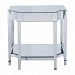 6041162 - Sterling Industries - Cinema - 28 Side Table White Finish with Acrylic Glass - Cinema