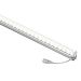 DL-RS-24-R-C - Jesco Lighting - 24 Inch LED Rigid Strip with Cover Aluminum Finish with Red/Opal Glass -