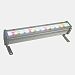 WWS-16-12-HW-30-RGB-A - Jesco Lighting - WWS Series - LED Hard-Wire Outdoor Wall Washer Aluminum Finish with RGB Color Changing Glass - WWS Series