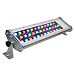 WWT-24-90-PP-60-RGB-B - Jesco Lighting - WWT Series - LED Plug and Play Outdoor Wall Washer Black Finish with RGB Color Changing Glass - WWT Series