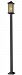 548PHB-536P-ORB - Z-Lite - Vienna - One Light Outdoor Post Oil Rubbed Bronze Finish with Tinted Seedy Glass - Vienna