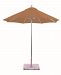 722AB43 - Galtech International - Manual Lift - 7.5' Round Umbrella 43: Terra Cotta AB: Antique BronzeSunbrella Solid Colors - Quick Ship -
