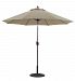 636MB72 - Galtech International - 9' Manual Tilt Octagonal Aluminum Umbrella 72: Camel MB: BronzeSunbrella Solid Colors - Quick Ship -