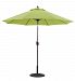 636MB61 - Galtech International - 9' Manual Tilt Octagonal Aluminum Umbrella 61: Ginkgo MB: BronzeSunbrella Solid Colors - Quick Ship -