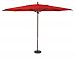 279DW60 - Galtech International - 8' x 11' Oval Shade with Quad Pulley 60: Tuscan DW: Dark WoodSunbrella Solid Colors -