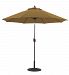 636MB68 - Galtech International - 9' Manual Tilt Octagonal Aluminum Umbrella 68: Teak MB: BronzeSunbrella Solid Colors - Quick Ship -