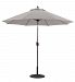 636MB55 - Galtech International - 9' Manual Tilt Octagonal Aluminum Umbrella 55: Taupe MB: BronzeSunbrella Solid Colors - Quick Ship -