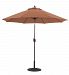 636MB96 - Galtech International - 9' Manual Tilt Octagonal Aluminum Umbrella 96: Chili Linen MB: BronzeSunbrella Patterns - Quick Ship -
