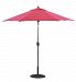 636MB86 - Galtech International - 9' Manual Tilt Octagonal Aluminum Umbrella 86: Harwood Crimson MB: BronzeSunbrella Patterns - Quick Ship -