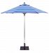 732SR82 - Galtech International - 9' Octagon Commercial Umbrella 82: Dolce Oasis SR: SilverSunbrella Patterns - Quick Ship -