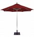 732SR63 - Galtech International - 9' Octagon Commercial Umbrella 63: Henna SR: SilverSunbrella Solid Colors - Quick Ship -
