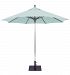 732AB64 - Galtech International - 9' Octagon Commercial Umbrella 64: Spa AB: Antique BronzeSunbrella Solid Colors - Quick Ship -