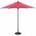 735AB86 - Galtech International - 9' Commercial Octagonal Umbrella 86: Harwood Crimson AB: Antique BronzeSunbrella Patterns - Quick Ship -